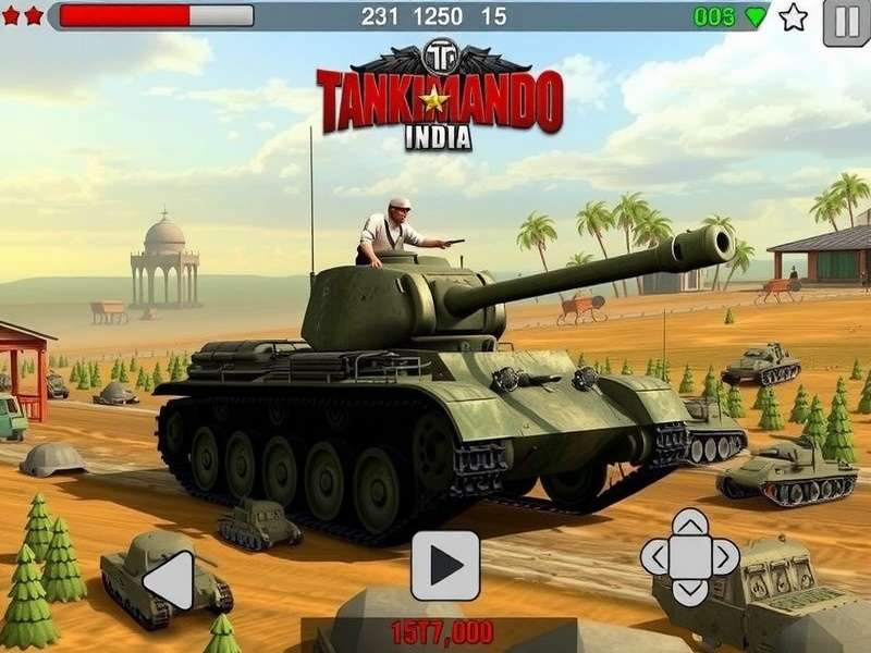 Tank Commando India gameplay screenshot